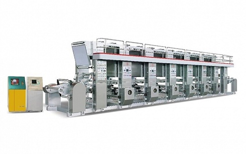 Высокоскоростная шестицветная ротогравюрная печатная машина QDASY-B